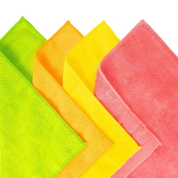 Microfibre Cloths Car Detailing Window Cleaning Drying Cloth Microfiber Towels Pack of 4