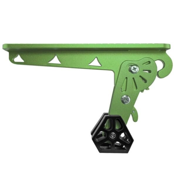 Large Car SUV Folding Door Step Pedal Latch Hook Safety, Easy Access Roof Green