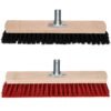 Broom Head Yard Brush Stiff Soft Bristle Heavy Duty Outdoor Garden Sweeping 16″ Cleaning Supplies Free Shipping 35