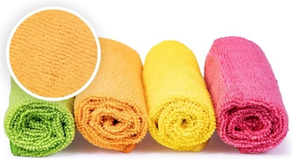 Microfibre Cloths Car Detailing Window Cleaning Drying Cloth Microfiber Towels Pack of 4