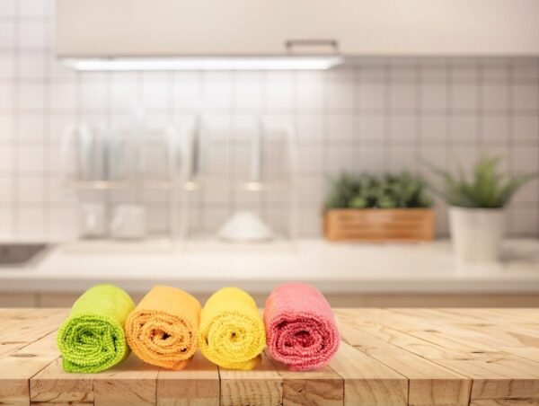 Microfibre Cloths Car Detailing Window Cleaning Drying Cloth Microfiber Towels Pack of 4