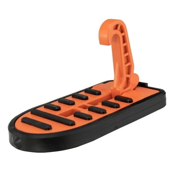 Vehicle Door Step Pedal for Roof Access – Folding Hook Footrest with Secure Grip – Orange Car & Caravan Free Shipping 11