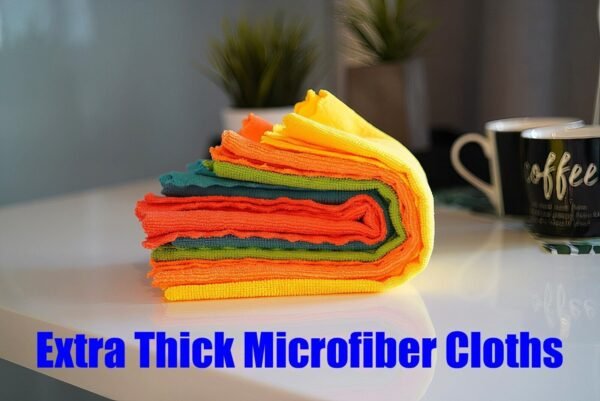 Microfibre Cloths Car Detailing Window Cleaning Drying Cloth Microfiber Towels Pack of 4