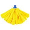Mop Head Replacement Refill Yellow Microfibre Cleaning Heads Clean Floor UK Spin Cleaning Supplies Free Shipping 29