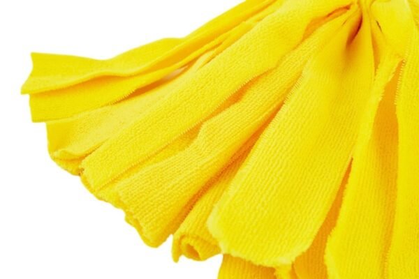 Mop Head Replacement Refill Yellow Microfibre Cleaning Heads Clean Floor UK Spin Cleaning Supplies Free Shipping 9