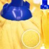 Mop Head Replacement Refill Yellow Microfibre Cleaning Heads Clean Floor UK Spin Cleaning Supplies Free Shipping 33