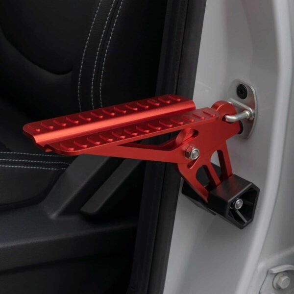 Folding Car Door Step Pedal – Universal Vehicle Roof Access Hook with Secure Grip – Orange Car & Caravan Free Shipping 15