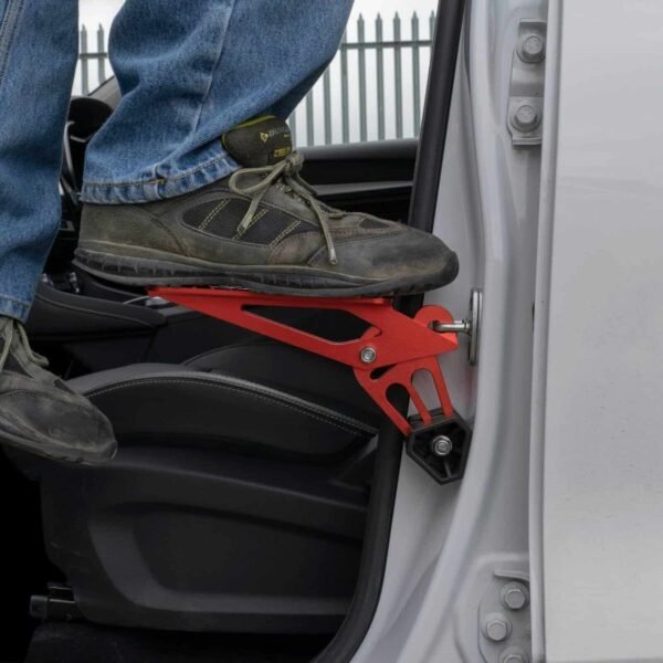Folding Car Door Step Pedal – Universal Vehicle Roof Access Hook with Secure Grip – Orange Car & Caravan Free Shipping 17