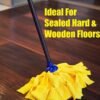 Mop Head Replacement Refill Yellow Microfibre Cleaning Heads Clean Floor UK Spin Cleaning Supplies Free Shipping 47