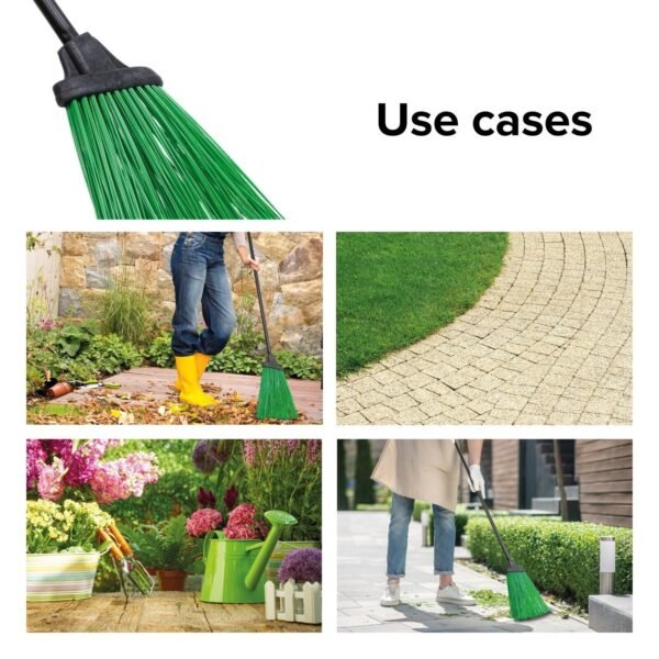 Broom Head Outdoor Yard Sweeping Brush Long Stiff Bristle for Garden Patio Deck Cleaning Supplies Free Shipping 21