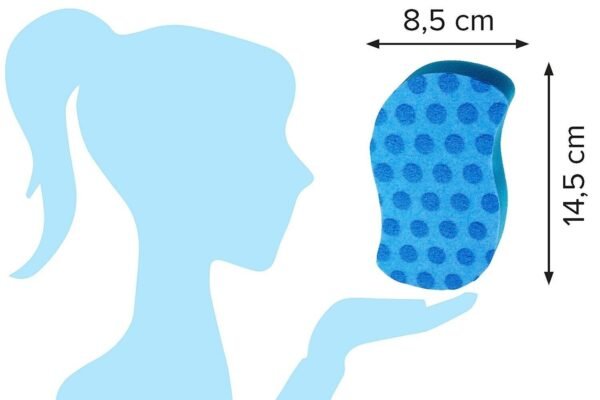 Calypso Bath Sponge Soft Peeling Exfoliating Skin Body 3D Fibres Scrubber Shower Beauty Free Shipping 13