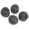 Spontex Stainless Steel Scourer Wire Wool Cleaning Pads Remove Tough Dirt Burnt Cleaning Supplies Free Shipping 29