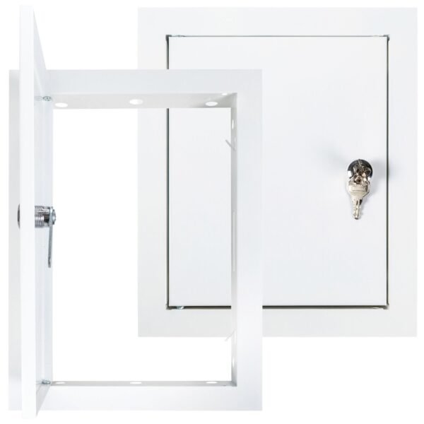 Access Panel Inspection Hatch Cover Flap Door With Lock Service Revision Metal Home & Garden Free Shipping 5