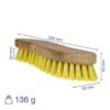 Cleaning Brush Set  Scrubbing Brushes Stiff Bristle Handle Drill Floor Car Wheel Home & Garden Free Shipping 51