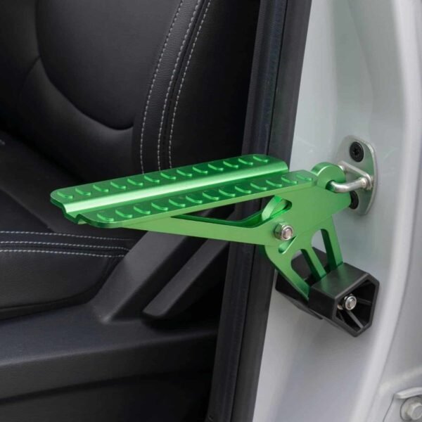 Car Van Door Step Hook Foot Tread Stool Pedal Roof Box Access Secure Grip Green Car & Caravan Free Shipping 15