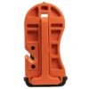 Folding Car Door Latch Hook Step Foot Pedal Ladder Car Roof Shatter Glass Orange