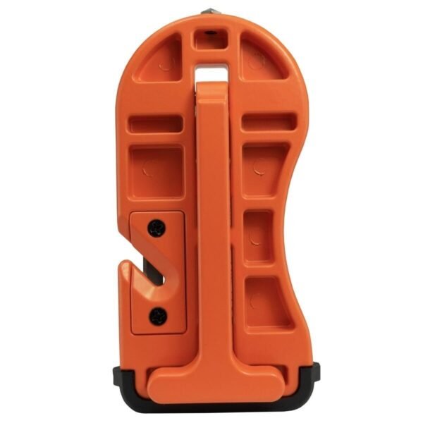 Folding Car Door Latch Hook Step Foot Pedal Ladder Car Roof Shatter Glass Orange