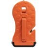 Folding Car Door Latch Hook Step Foot Pedal Ladder Car Roof Shatter Glass Orange