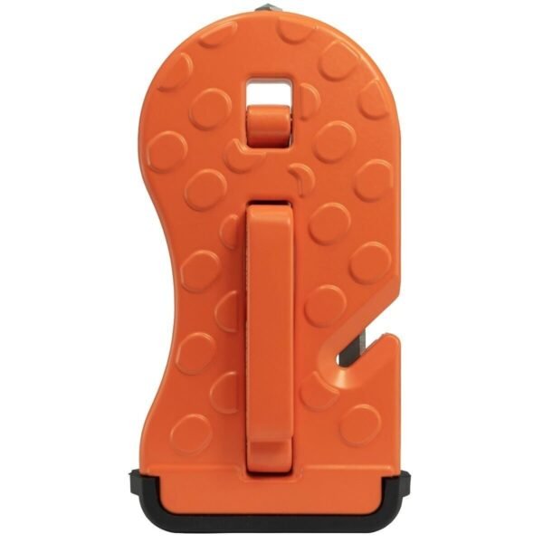 Folding Car Door Latch Hook Step Foot Pedal Ladder Car Roof Shatter Glass Orange