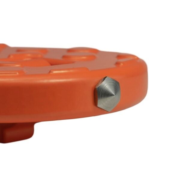 Folding Car Door Latch Hook Step Foot Pedal Ladder Car Roof Shatter Glass Orange