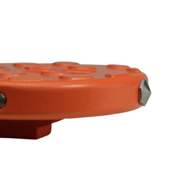 Folding Car Door Latch Hook Step Foot Pedal Ladder Car Roof Shatter Glass Orange