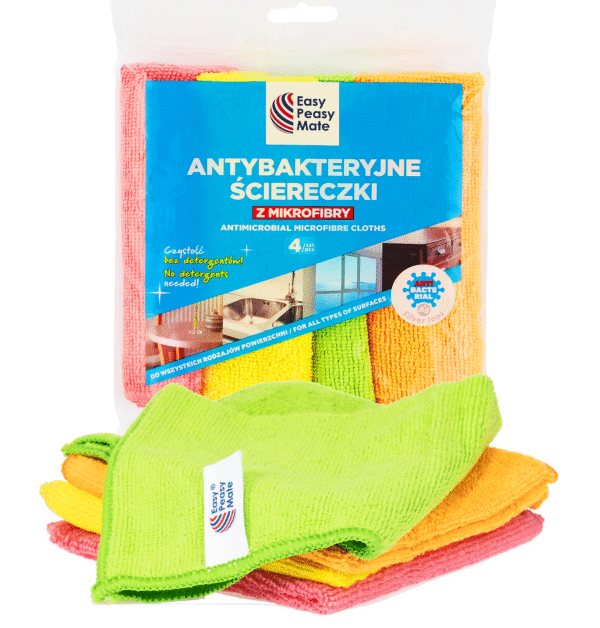 Microfibre Cloths Car Detailing Window Cleaning Drying Cloth Microfiber Towels Pack of 4