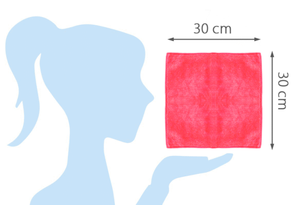 Microfibre Cloths Car Detailing Window Cleaning Drying Cloth Microfiber Towels Pack of 4