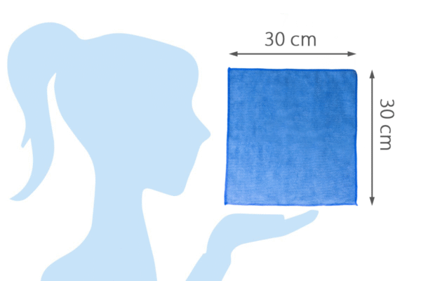 Window Cleaning Cloth Microfibre Glass Car Detailing Cloths Microfiber Pack of 4