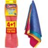 Spontex Microfibre Cloths Car Detailing Window Cleaning Kitchen Microfiber Towel Pack of 5