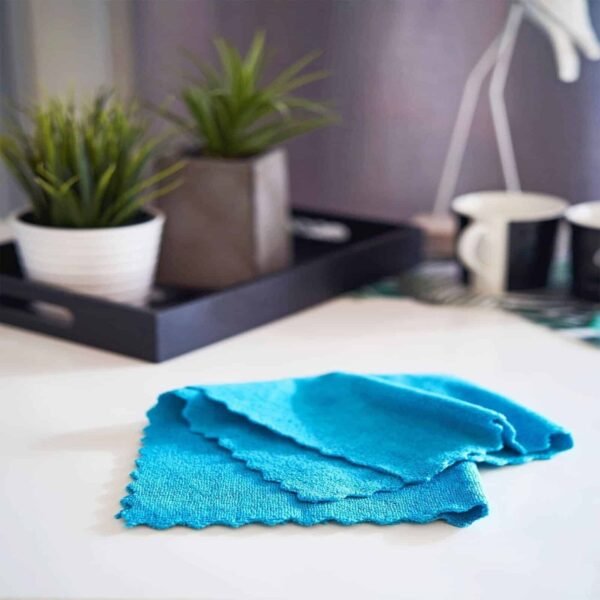 Spontex Microfibre Cloths Car Detailing Window Cleaning Kitchen Microfiber Towel Pack of 5