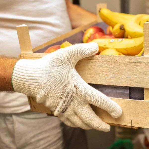 2 Pairs Cotton Work Gloves-Breathable Safety Gloves for Gardening Assembly DIY Home & Garden Free Shipping 19