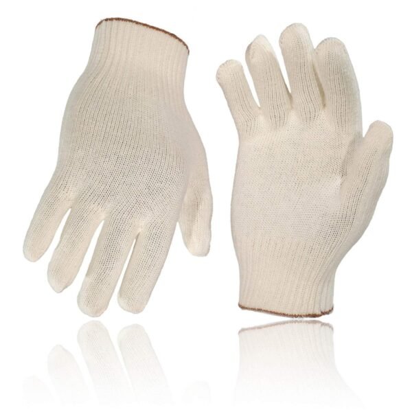 2 Pairs Cotton Work Gloves-Breathable Safety Gloves for Gardening Assembly DIY Home & Garden Free Shipping 25