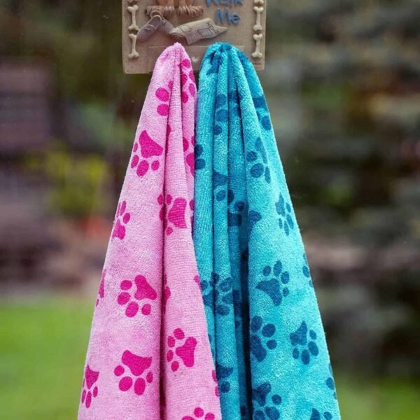 Super-Absorbent Microfibre Pet Drying Towel – Soft Dog & Cat Bath Robe Blanket Horse & Petcare Free Shipping 23