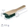 Heavy Duty Garden Brush with Scraper – Cleans Lawn Mowers, Wellies Boots & Tools DIY & Tools Free Shipping 35