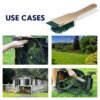 Heavy Duty Garden Brush with Scraper – Cleans Lawn Mowers, Wellies Boots & Tools DIY & Tools Free Shipping 39