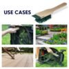 Heavy Duty Garden Brush with Scraper – Cleans Lawn Mowers, Wellies Boots & Tools DIY & Tools Free Shipping 45