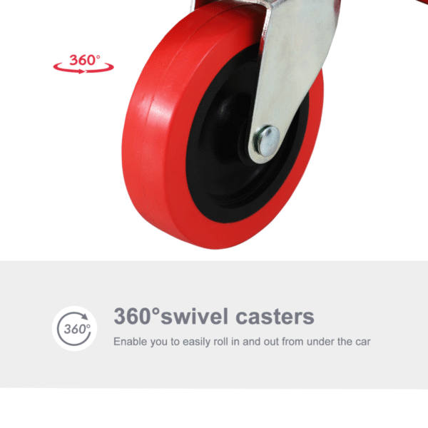 Mechanic Vehicle Creeper Rolling Moulded Workshop Garage Assistance Durhand DIY & Tools Free Shipping 15