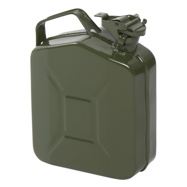 5L Army Green Oil Barrel 0.6mm with Inverted Oil Pipe – American Style Car & Caravan Free Shipping 19
