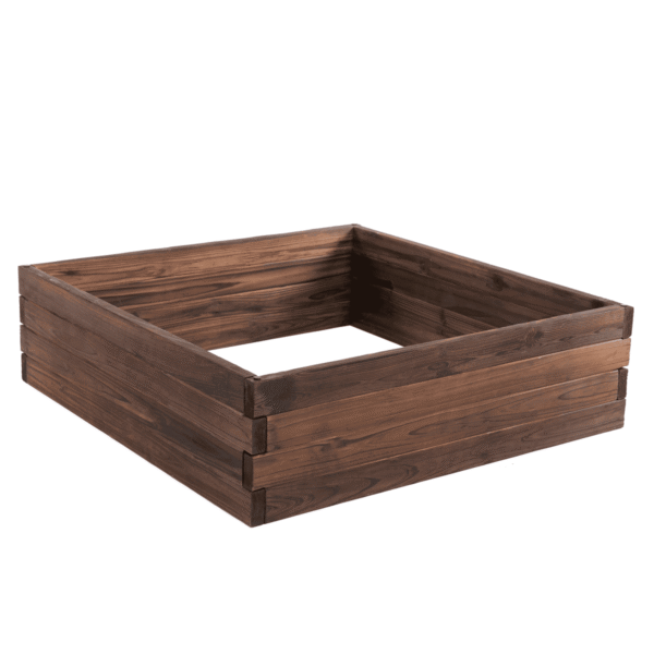 Wooden Raised Garden Bed Planter 80x80x22.5 cm Outdoor Grow Container Garden Free Shipping 17