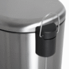 30L Stainless Steel Pedal Bin with Inner Bucket-Black/Silver Home & Garden Free Shipping 33