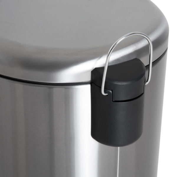 30L Stainless Steel Pedal Bin with Inner Bucket-Black/Silver Home & Garden Free Shipping 17
