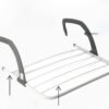 5-Arm Radiator Clothes Airer - Space-Saving, Adjustable & Efficient Drying