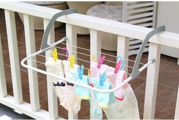 5-Arm Radiator Clothes Airer - Space-Saving, Adjustable & Efficient Drying