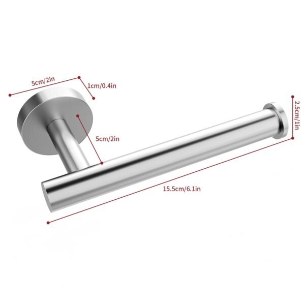 Premium Stainless Steel Toilet Roll Dispenser