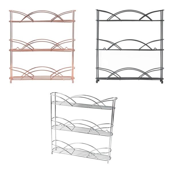 3 Tier Spice Rack – Countertop Organizer for Herbs & Seasonings Home & Garden Free Shipping 5