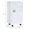 Compact 12L/Day Quiet Dehumidifier for Home & Laundry Home & Garden Free Shipping 25