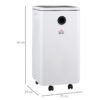 Portable 10L/Day Quiet Dehumidifier for Home & Laundry Home & Garden Free Shipping 25