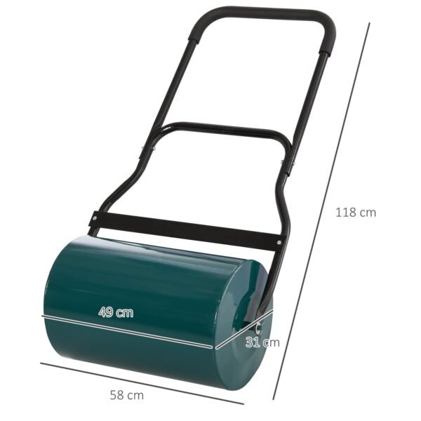 50L Steel Lawn Grass Roller – Flatten Your Garden with Ease Home & Garden Free Shipping 9
