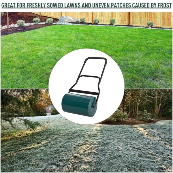 50L Steel Lawn Grass Roller – Flatten Your Garden with Ease Home & Garden Free Shipping 11