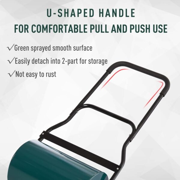 50L Steel Lawn Grass Roller – Flatten Your Garden with Ease Home & Garden Free Shipping 13